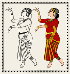 Bharatanatyam Dancer