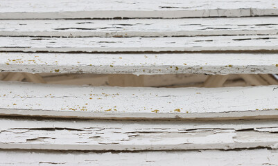 Background, old painted boards.