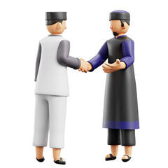 3D Handshake Icon