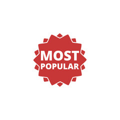 Most popular icon isolated on transparent background © sljubisa