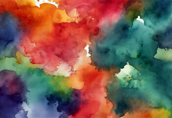 Background Texture Colorful Watercolor