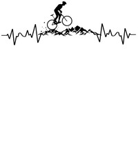 cycling Heartbeat EKG png design,cycling EKG, Nurse, Shirt design,cycling png,cycling Heartbeat png,cycling with Heart png,cycling Heartbeat Shirt png, Love cycling png,cycling Lover png, Heartbeat pn