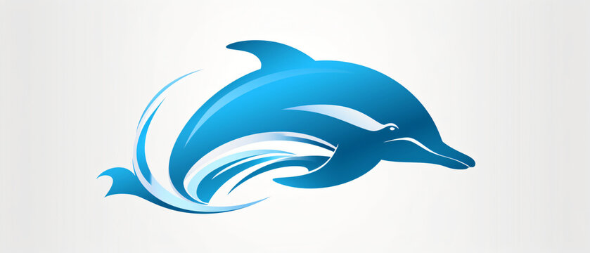 Animal Dolphin Business Logo Design