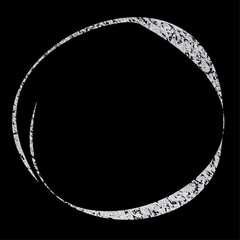 Silver glitter Frame. Silver Glitter shiny swirl.Glitter silver frame with space for text. Luxury glitter decoration. Silver sparkles and dust on transparent background. Vector illustration.