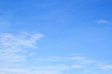 Naklejka na ściany i meble cloud on blue sky