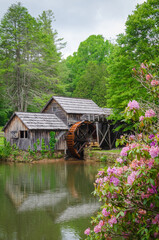 Mabry Mill at The Blue Ridge Parkway, National Parkway and All-American Road