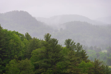Fototapeta na wymiar White Mountains, Mountain range in New Hampshire