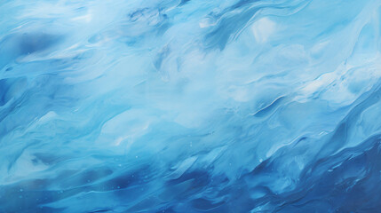 Fototapeta na wymiar Blue oil painting background 