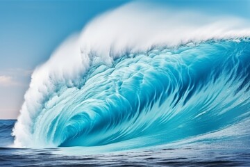 incredibly beautiful ocean wave