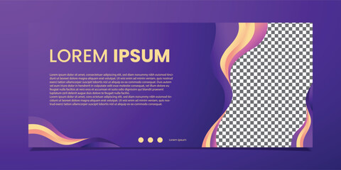BANNER BACKGROUND LUXURY VECTOR