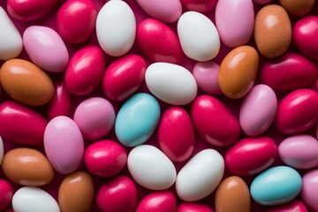 Obraz na płótnie Canvas multi-colored candies, top view