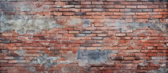 An artistic composition of brown bricks in a closeup shot, showcasing the intricate patterns of brickwork as a durable building material
