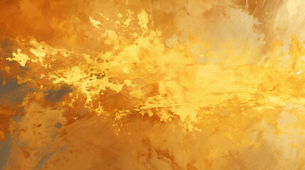 Digital painting of gold texture background 