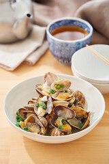 あさりの酒蒸し