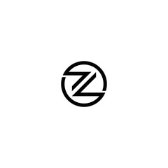 Z Vector logo Simple letter template