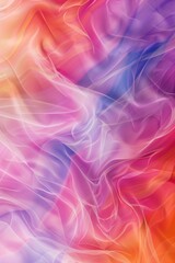 Obraz premium Abstract vibrant pastel pink peach fuzz and very peri pantone purple gradient background. Texture flowing from pastel pink to purple, evoking a sense of calmness and serenity in the viewer's mind