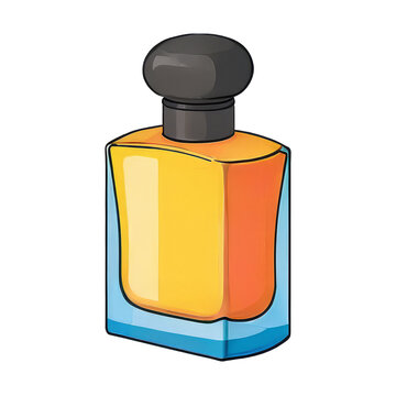 recommend clip art: Perfume Hand Drawn Cartoon Style Illustration
