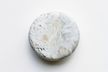 マットな丸い石。バナー背景、製品ステージ、テキスト背景