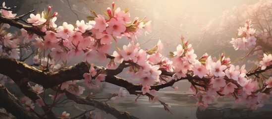 A beautiful morning blossom, a daily sight