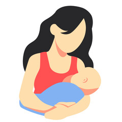 Mother Breastfeeding Baby