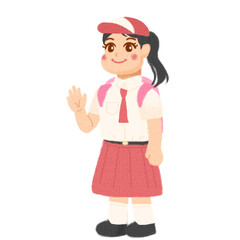 elementary student illustration