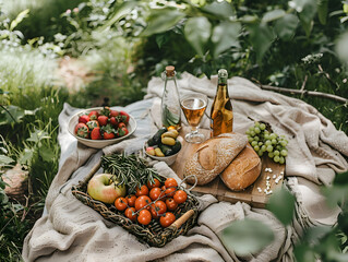 Timeless Picnic Moments: Vintage Filters Collection