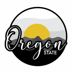 oregon state with beautiful view