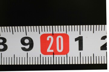 スケール・コンベックスの拡大写真20cm