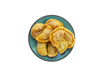 Mini curry puff. Thai dessert