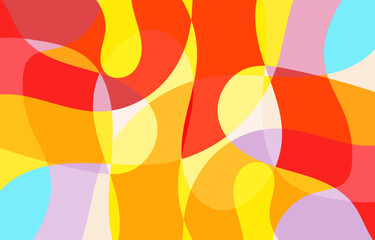 Colorful Abstract background design, vector art