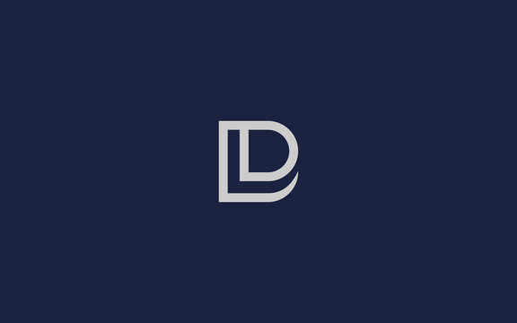 letter dl logo icon design vector design template inspiration