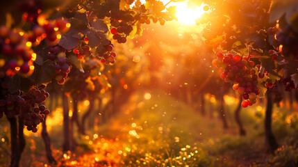 grapes in the sun