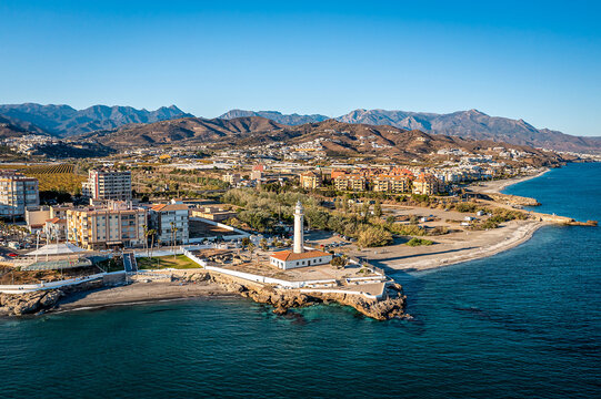 Beautiful Day at Torrox Costa, Costa Del Sol, Malaga, Spain