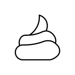 poop line icon