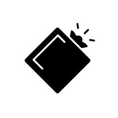 joke glyph icon