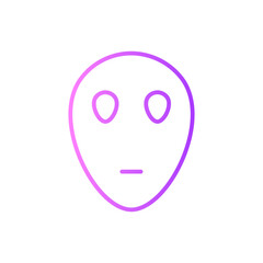 alien gradient icon