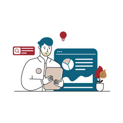 Business Illustrations Graphic