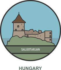 Salgotarjan. Cities and towns in Hungary