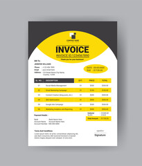 Minimal Invoice Layout