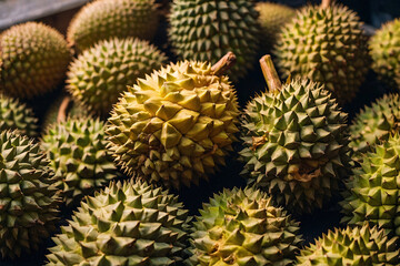 Naklejka na ściany i meble close up of durian