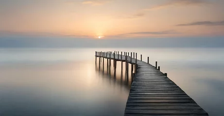  pier in the sunset © Nuan