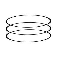 Abstract Cosmic Vector Shapes Elements 