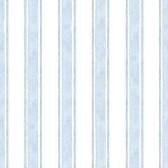 watercolor blue striped background © Nastya Chay