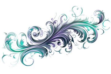 Bouquets With Beautiful Tropical Flowers And Leaves Set Arrangement Invitation Decor Illustration isolated on a Transparent background. Generative AI