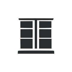 window company logo vector illustration template design