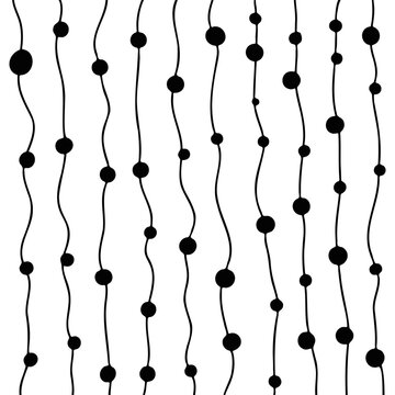 abstract pattern design background in black and white 