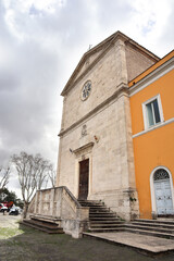 Church of San Pietro in Montorio at Trastevere district in Rome, Italy	
