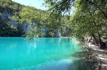 Photo sur Plexiglas Turquoise Plitvicer Seen