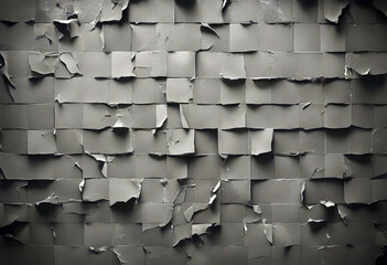 Dark black blank paper backgrounds creased crumpled surface old torn ripped posters grunge textures placard stock photo