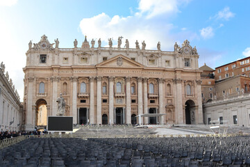 St. Peter's Cathedral in the Vatican, Italy	
